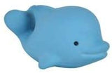 Tikiri My First Ocean Buddies Natural Rubber Rattle and Bath Toy - Dolphin