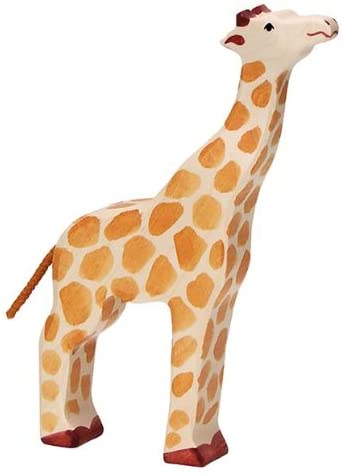 Holztiger Giraffe Heads Up Toy Figure