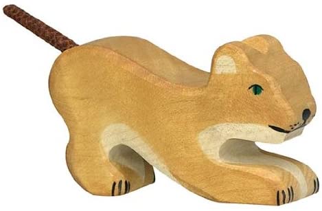 New Holztiger Little Lion Playing Toy Figure