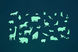 GloPlay Glow in The Dark Wall Sticker, Animal Series (29 pcs/Pack)