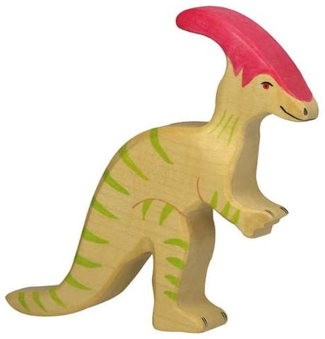 Holztiger Parasaurolophus Toy Figure