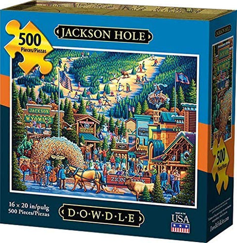 Dowdle Jigsaw Puzzle - 500 Pieces - Jackson Hole