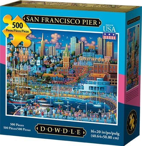 Dowdle Jigsaw Puzzle - San Francisco Pier - 500 Piece