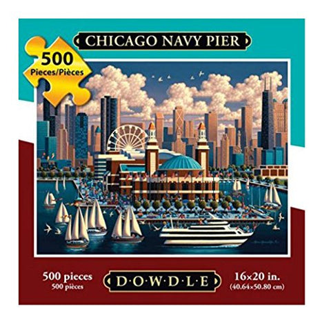 Dowdle Jigsaw Puzzle - Chicago Navy Pier - 500 Piece