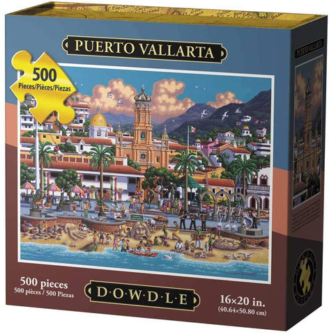 Dowdle Jigsaw Puzzle - Puerto Vallarta - 500 Piece