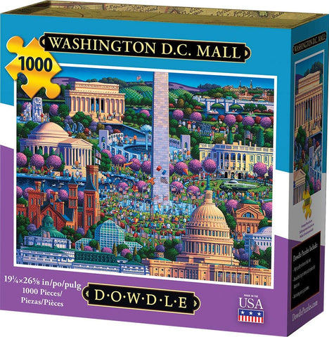 Dowdle Jigsaw Puzzle - Washington DC Mall - 1000 Piece