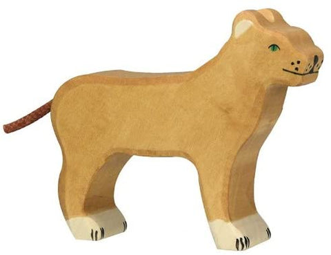 Holztiger Lioness Wood Toy