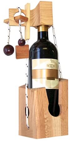 Family Games Don't Break the Bottle Original Wine Puzzle Gift for Adults