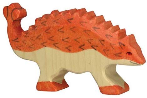 Holztiger Ankylosaurus Wood Toy