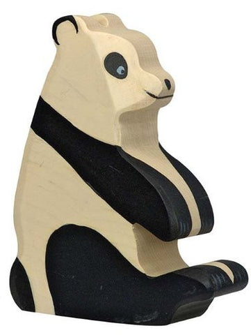 Holztiger Wooden Panda - Sitting