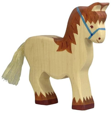 Holztiger Draft Horse Toy Figure