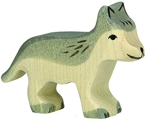Holztiger Little Wolf Toy Figure