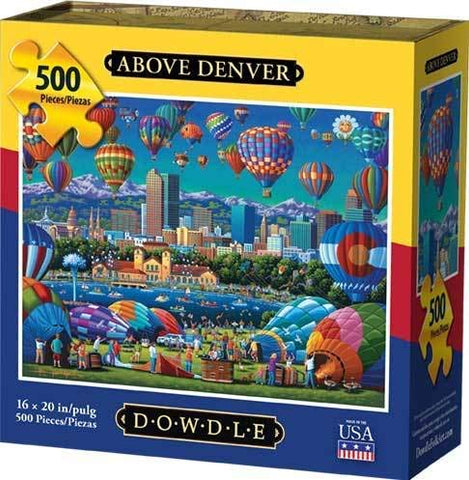 Dowdle Jigsaw Puzzle - 500 Pieces - Above Denver