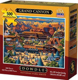 Grand Canyon 500 Piece Puzzle by Dowdle Folk Art