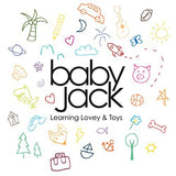 Baby Jack Blankets Baby Sensory, Security & Teething Closed Ribbon Tag 8"x8" Lovey Blanket with Minky Dot Fabric - Prayer (Non-Crinkle)