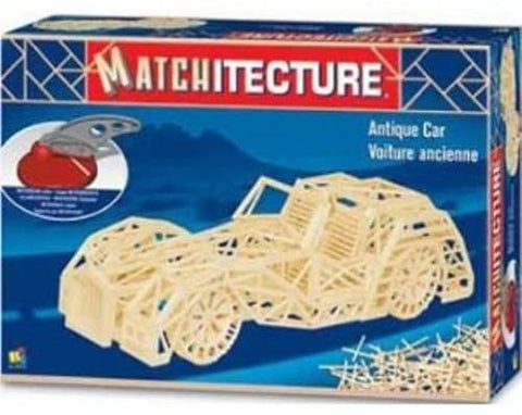 Bojeux Matchitecture Wood Microbeam Construction Set - Antique Car