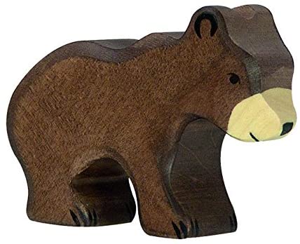 Holztiger Little Brown Bear Wood Toy