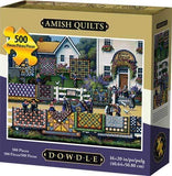 Dowdle Jigsaw Puzzle - Amish Quilts - 500 Piece
