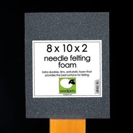 WoolPets Wool Needle Felting Foam - 8" x 10" x 2"