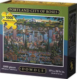 Dowdle Jigsaw Puzzle - Portland City of Roses - 1000 Piece