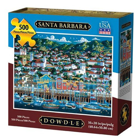 Dowdle Jigsaw Puzzle - Santa Barbara - 500 Piece