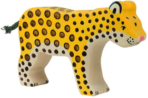 Holztiger Leopard Toy Figure