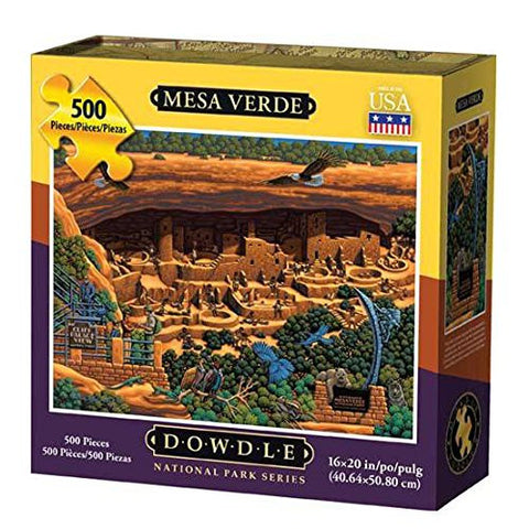 Mesa Verde National Park 500 Piece Puzzle by Dowdle Folk Art