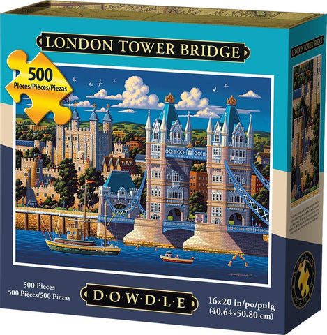 Dowdle Jigsaw Puzzle - London Tower Bridge - 500 Piece