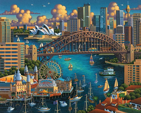 Dowdle Jigsaw Puzzle - Sydney - 1000 Pieces