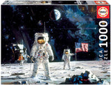 Educa Borras - Genuine Puzzles, Puzzle 1,000 Pieces, First Man on The Moon, Robert McCall (18459)