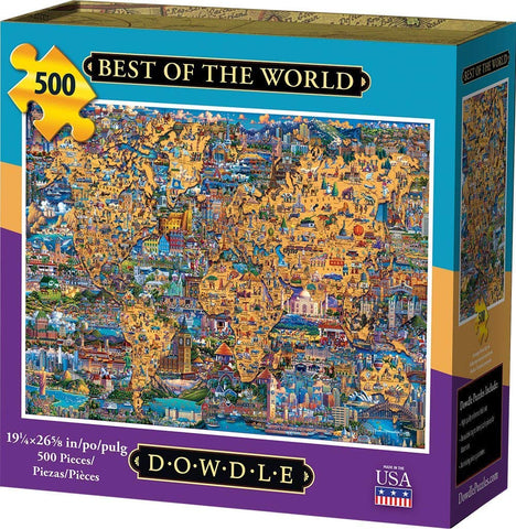 Dowdle Jigsaw Puzzle - 500 Pieces - Best of The World