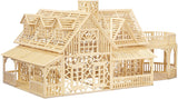 Bojeux Matchitecture Wood Microbeam Model Construction Set - Country House