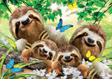 Educa- Selfies Series Puzzle 500 Pieces Family of Sloths (18450)