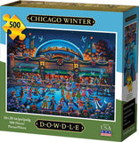 Dowdle Jigsaw Puzzle - Chicago Winter - 500 Piece