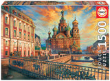 Educa Genuine Puzzles, 1,500 Pieces, Saint Petersburg (18501)