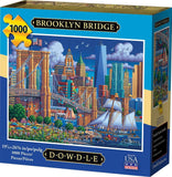 Dowdle Jigsaw Puzzle - 1,000 Pieces - Brooklyn Bridge