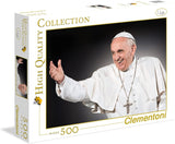 Clementoni 500-Piece Jigsaw Puzzle - High Quality Collection - Papa Francesco (Pope Francis)