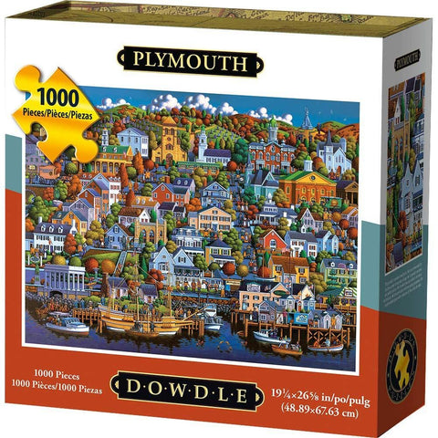 Dowdle Jigsaw Puzzle - Plymouth - 1000 Piece