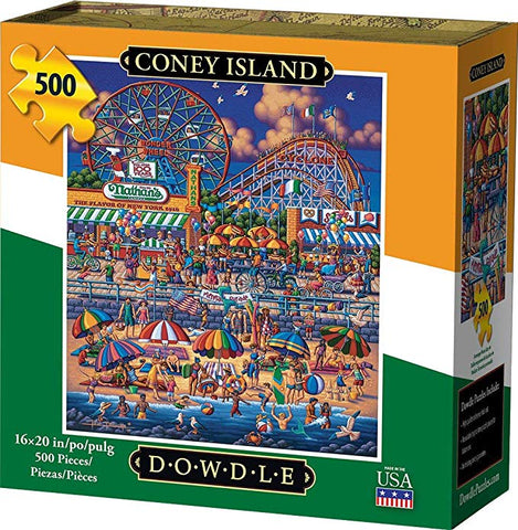 Dowdle Jigsaw Puzzle - Coney Island - 500 Piece