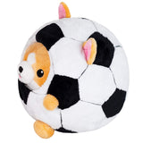 Squishable Undercover Corgi in Soccer Ball - 7" Plush