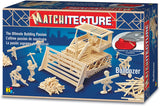 Bojeux Matchitecture Wood Microbeam Model Construction Set - Bulldozer