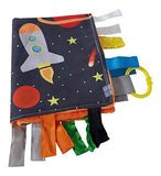Baby Jack Lovey Security Baby Blanket Sensory Tag Toy Learning Lovey - Outer Space