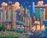 Dowdle Jigsaw Puzzle - 1,000 Pieces - Brooklyn Bridge