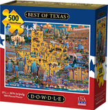 Dowdle Jigsaw Puzzle - Best of Texas - 500 Piece