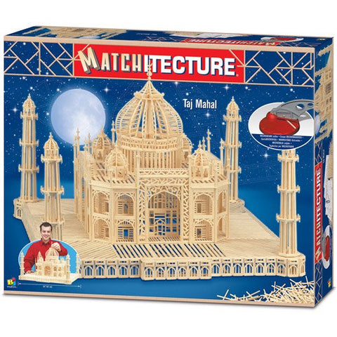 Bojeux Matchitecture Wood Microbeam Construction Set - Taj Mahal